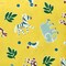 Lovely Zoo Wallpaper Roll, Peel-and-Stick, Repositionable and Removable